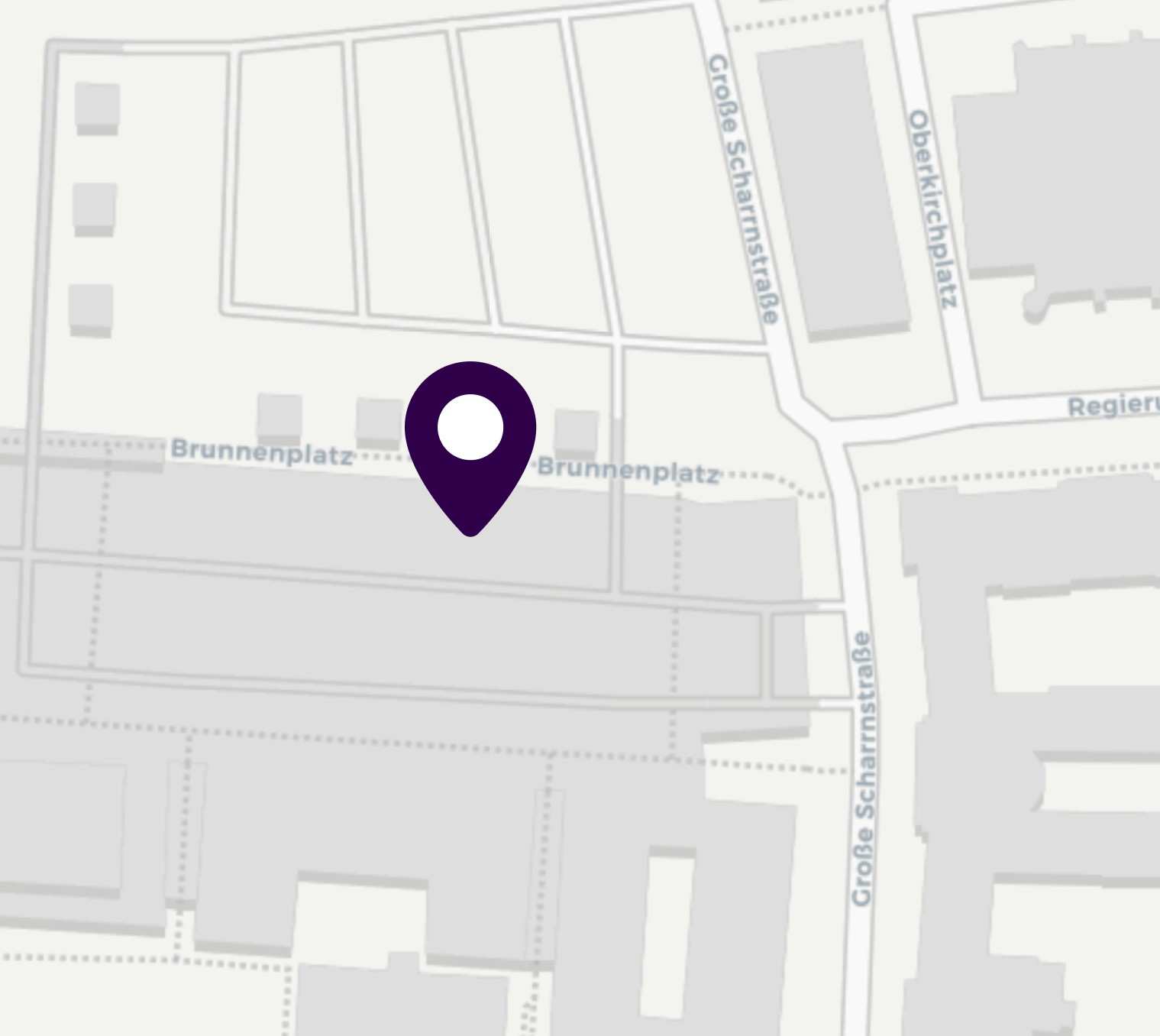 Kartenausschnitt mit Standort qardsCOM GmbH in der Karl-Marx Straße 2, 15230 Frankfurt (Oder)